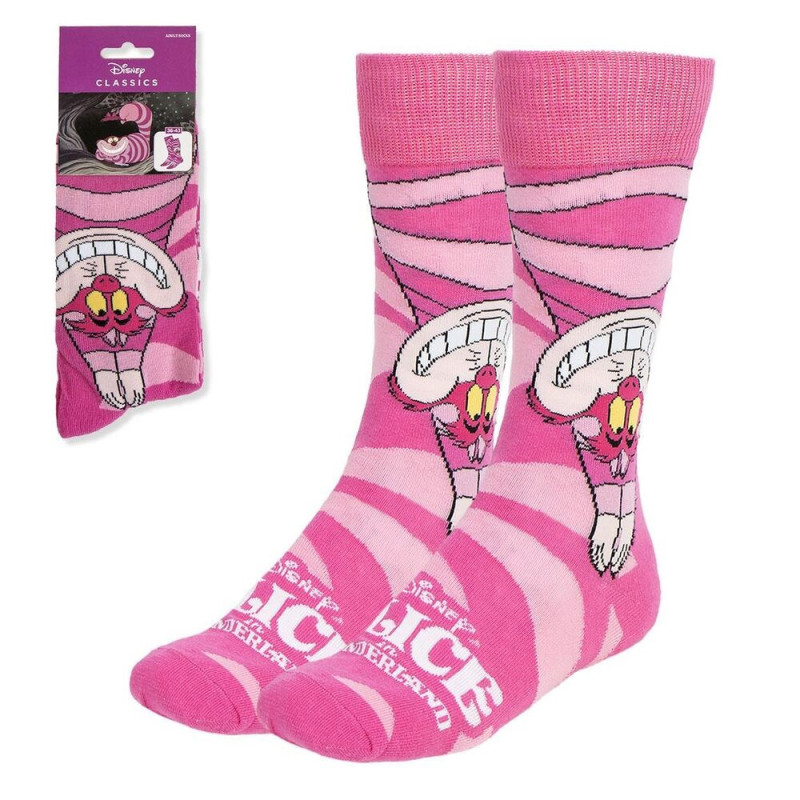 Disney : Alice au Pays des Merveilles - Chaussettes Cheshire Cat 36/43