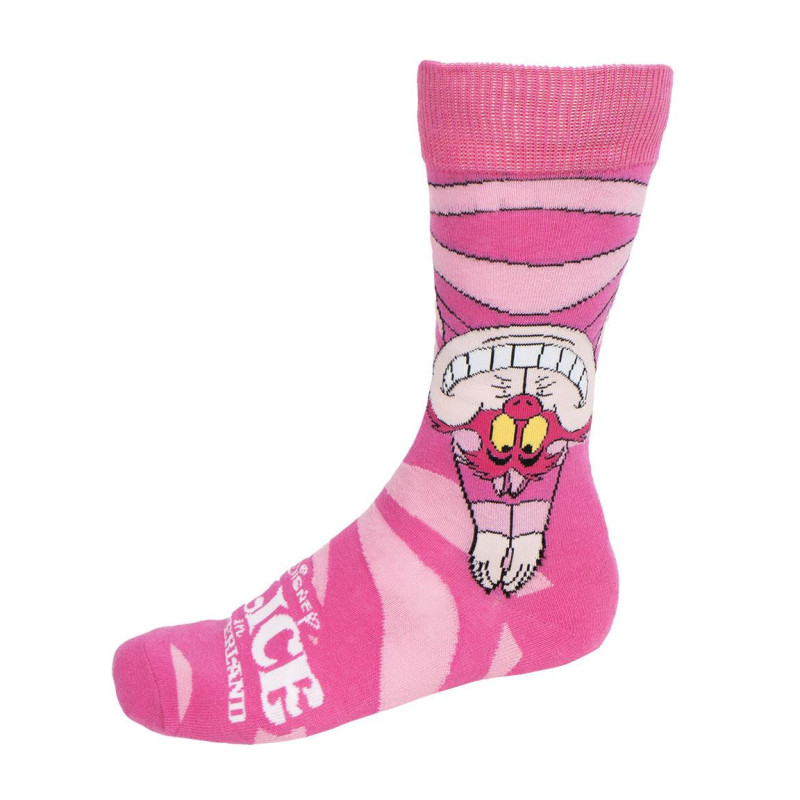 Disney : Alice au Pays des Merveilles - Chaussettes Cheshire Cat 36/43