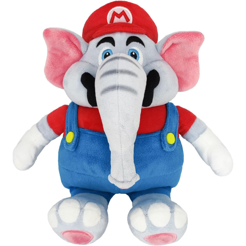 Super Mario - Peluche 27 cm : Mario éléphant