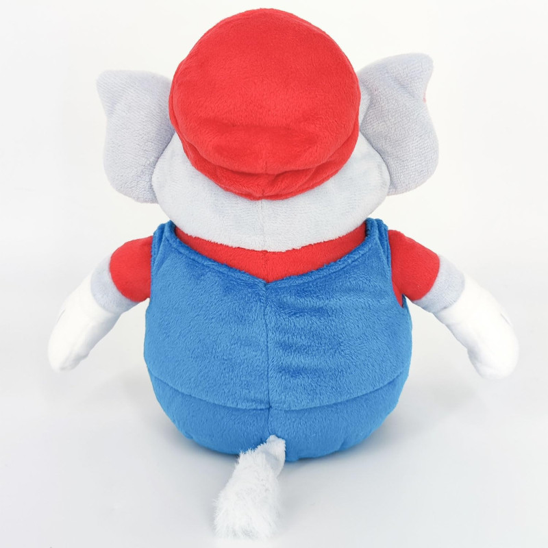 Super Mario Wonder - Peluche 27 cm : Mario éléphant