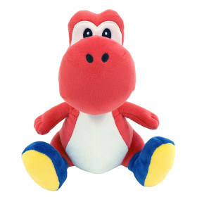 Super Mario - Peluche 20 cm : Yoshi Rouge