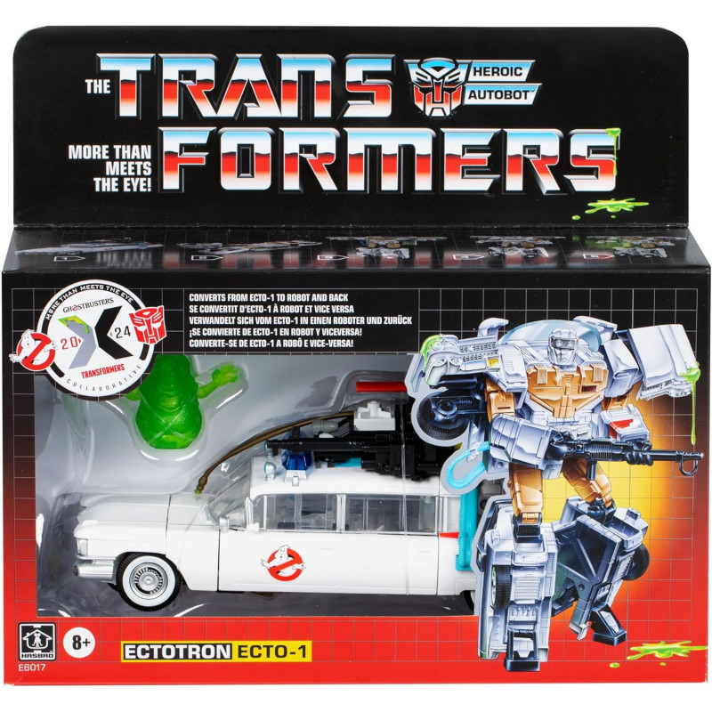 Transformers x Ghostbusters - Figurine Ectotron Ecto-1 (18 cm)