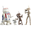 Star Wars : The Mandalorian - Black Series - Pack 4 figurines R5-D4, BD-72 & Pit Droids