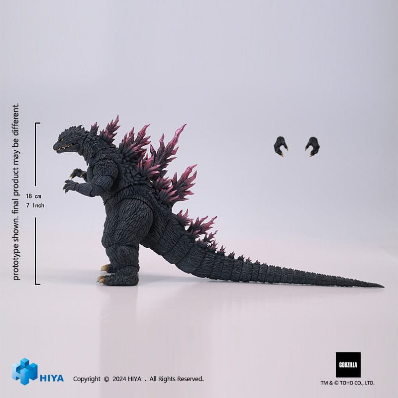 SEPTEMBRE 2025 : Godzilla 2000: Millennium (1999) - Figurine Exquisite Basic Godzilla 18 cm