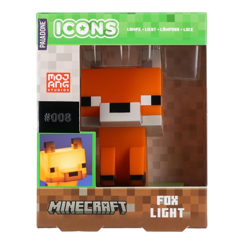 Minecraft - Lampe veilleuse Fox