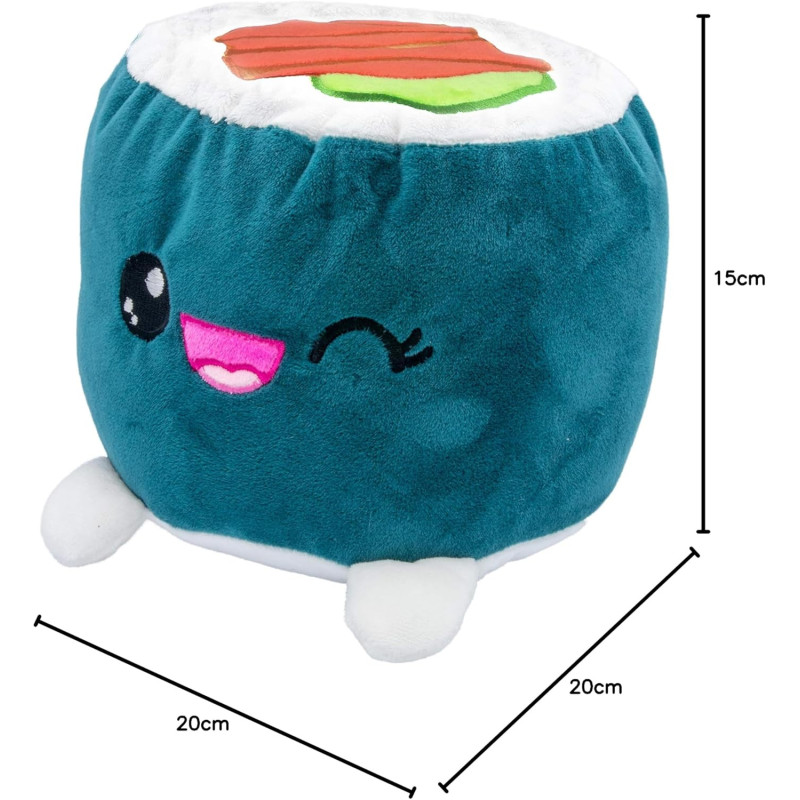 Peluche Plushi Maki with Saumon 20 cm