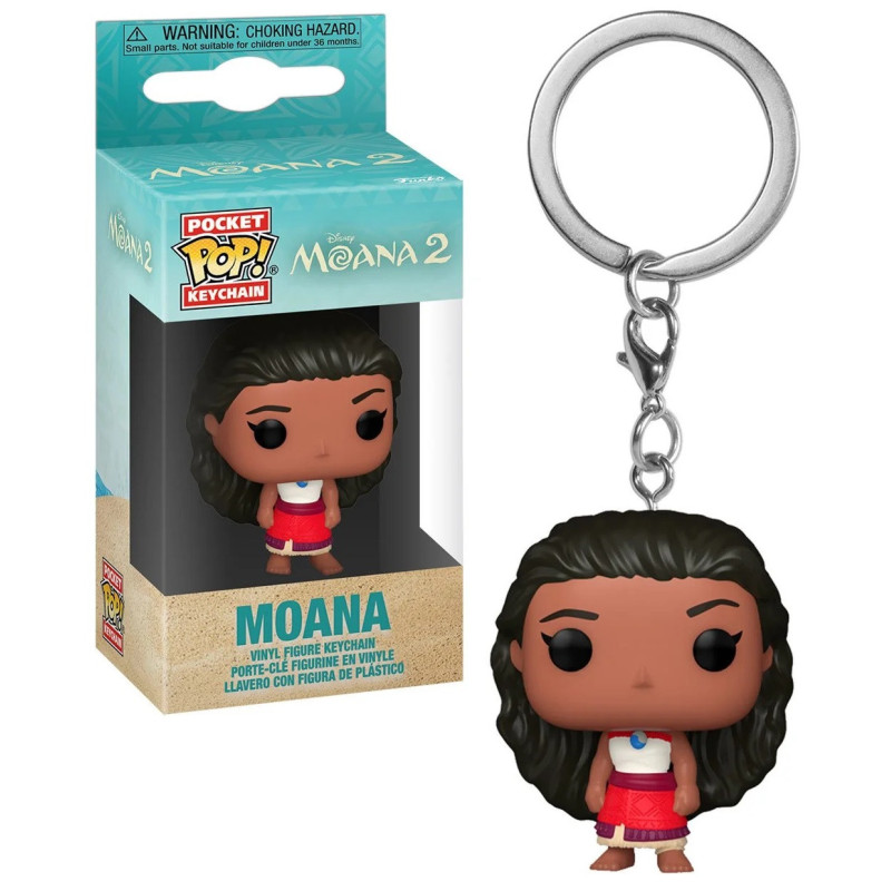 Disney - Pop! Pocket Moana 2 - Porte-clé Moana