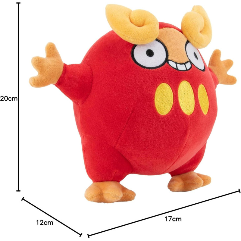 Pokemon - Peluche 20 cm : Flampion (Darumarond)