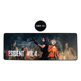 Resident Evil 4 - Tapis de bureau + sous-verre