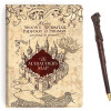 Harry Potter - Set carnet A5 Marauder's Map + stylo baguette