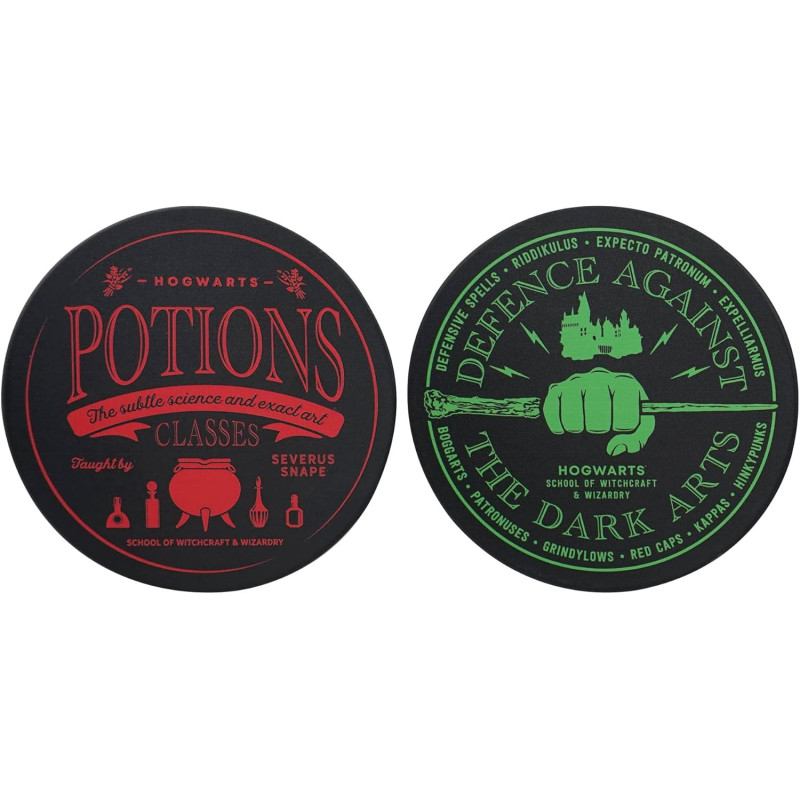 Harry Potter - Set de 2 sous-verres en céramique Lessons