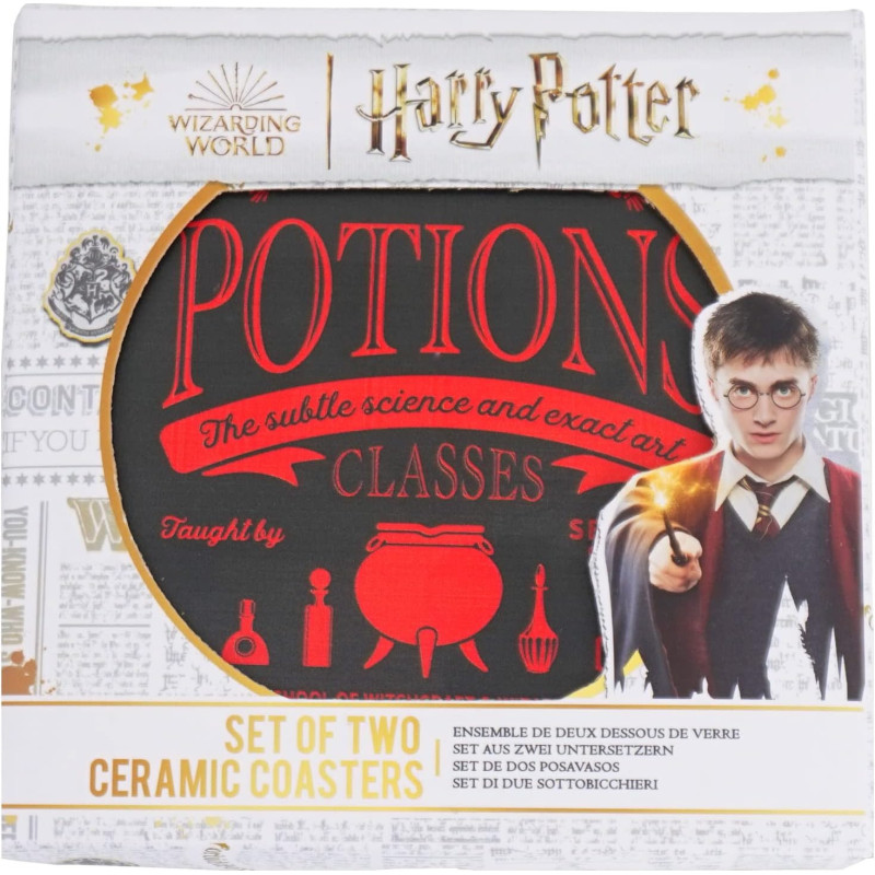 Harry Potter - Set de 2 sous-verres en céramique Lessons