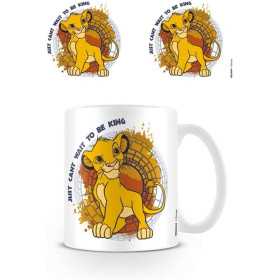 Disney : Le Roi Lion - Mug Simba Just Can't Wait to be King