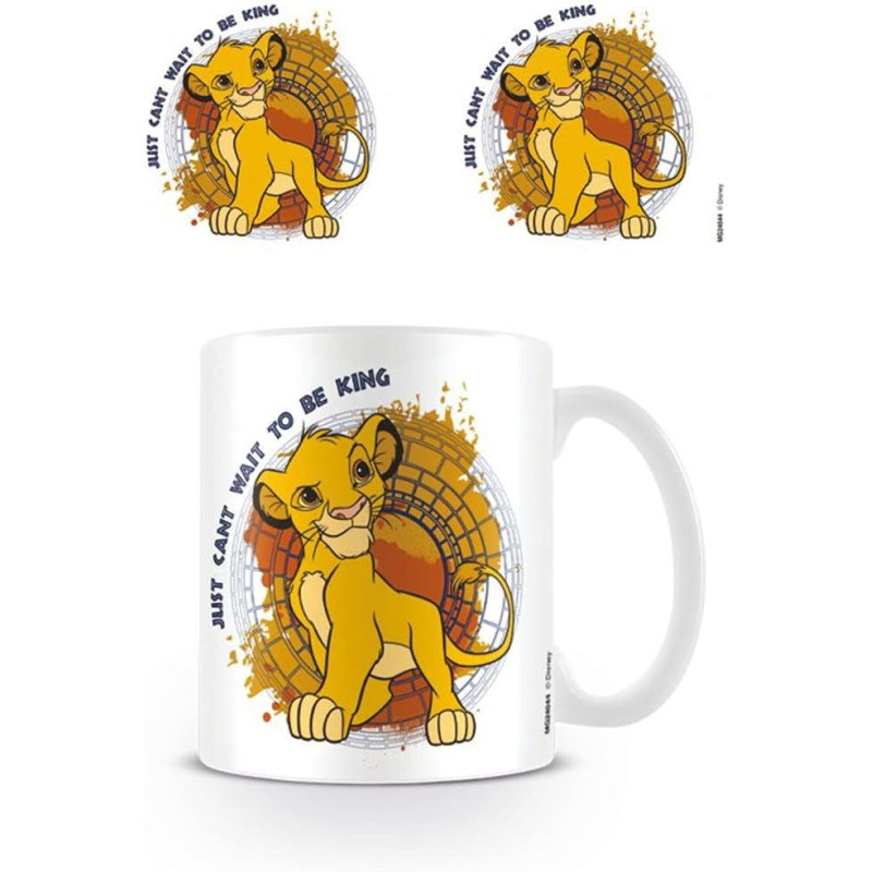 Disney : Le Roi Lion - Mug Simba Just Can't Wait to be King