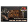 MARS 2025 : Jurassic Park - Réplique 1/1 T-Rex Feeding Show Ticket 5000 exemplaires