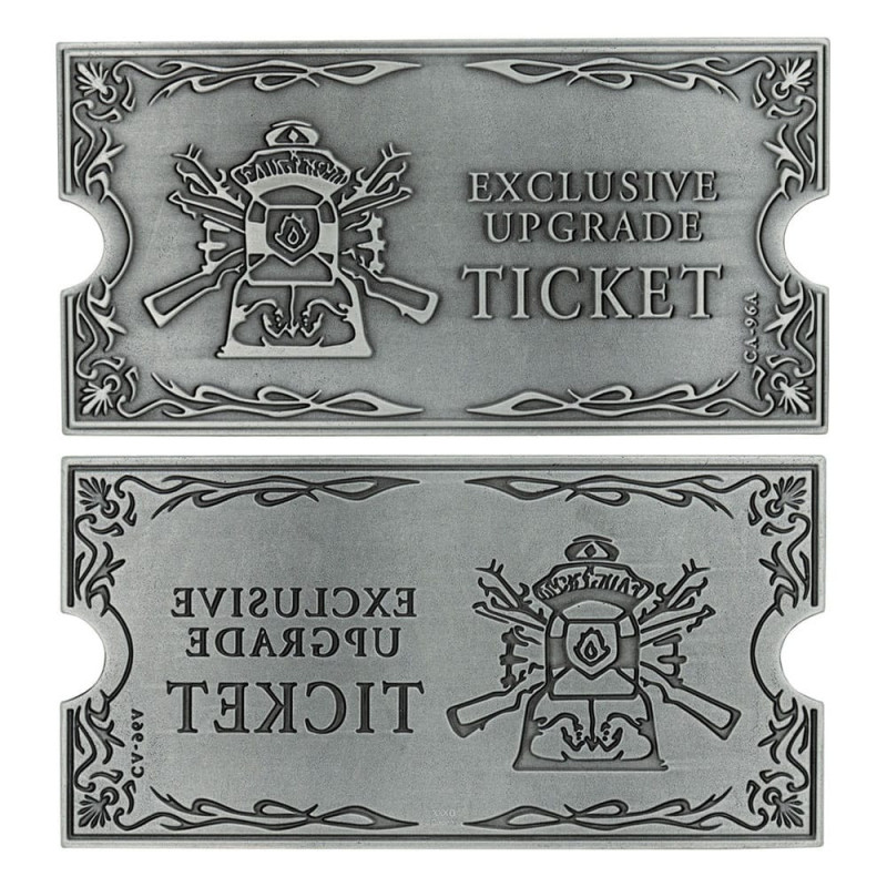 AVRIL 2025 : Resident Evil 4 - Réplique 1/1 Metal Exclusive Upgrade Ticket 2005 exemplaires