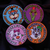 Five Nights at Freddy's - Pack 4 sous-verres Printed Drinks