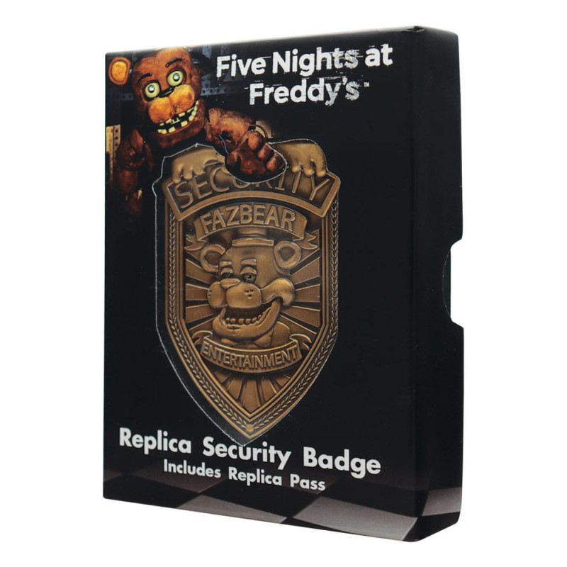 MARS 2025 : Five Nights at Freddy's - Réplique Security Badge 2014 exemplaires