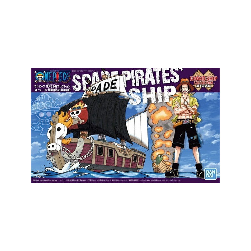 One Piece - Grandship Collection - Maquette Spade Pirates' Ship