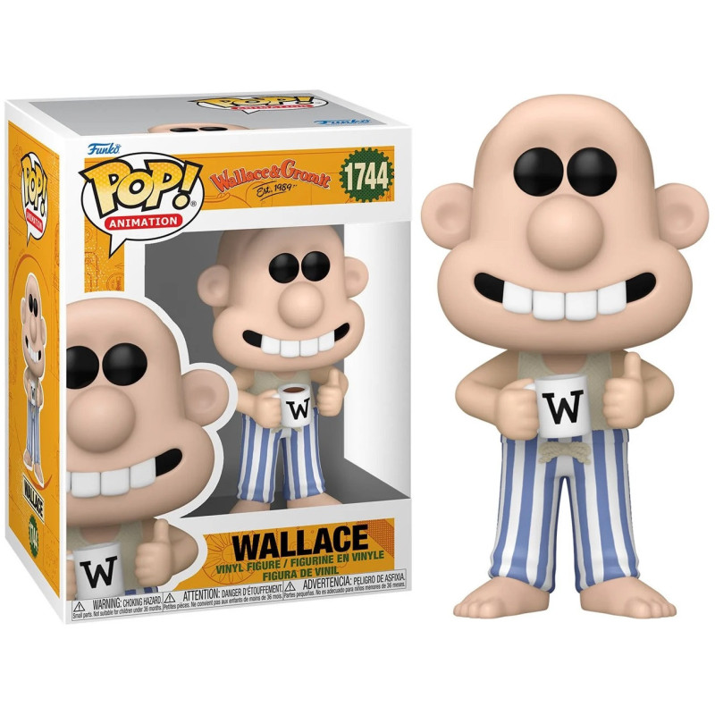 Wallace & Gromit - Pop! Animation - Wallace in Pajamas n°1744