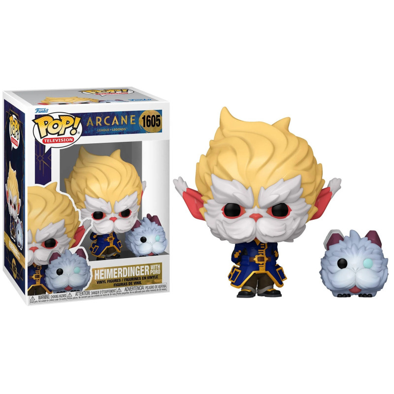 Arcane: League of Legends - Pop! - Heimerdinger with Poro n°1605