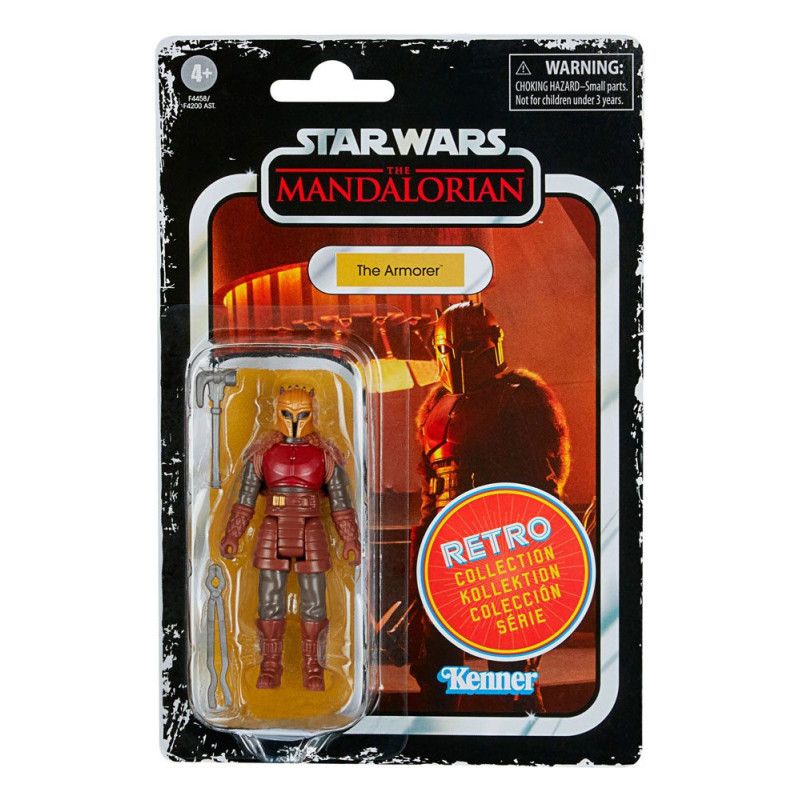 Star Wars : The Mandalorian - Retro Collection - Figurine The Armorer (9 cm)