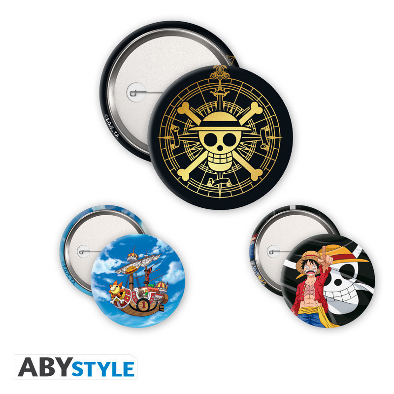 One Piece - Set de 3 badges