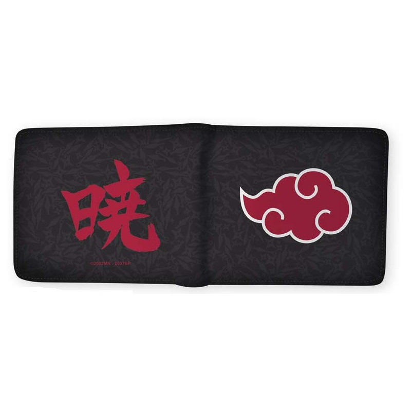 Naruto Shippuden - Portefeuille bifold Akatsuki