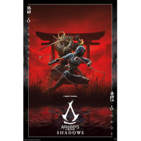 Assassin's Creed - grand poster Shadows key art (61 x 91,5 cm)