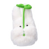 Mon voisin Totoro - Coussin peluche Nakayoshi Totoro Blanc avec feuille 16 cm