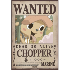 One Piece - poster Wanted Wano Chopper (52 x 38 cm)