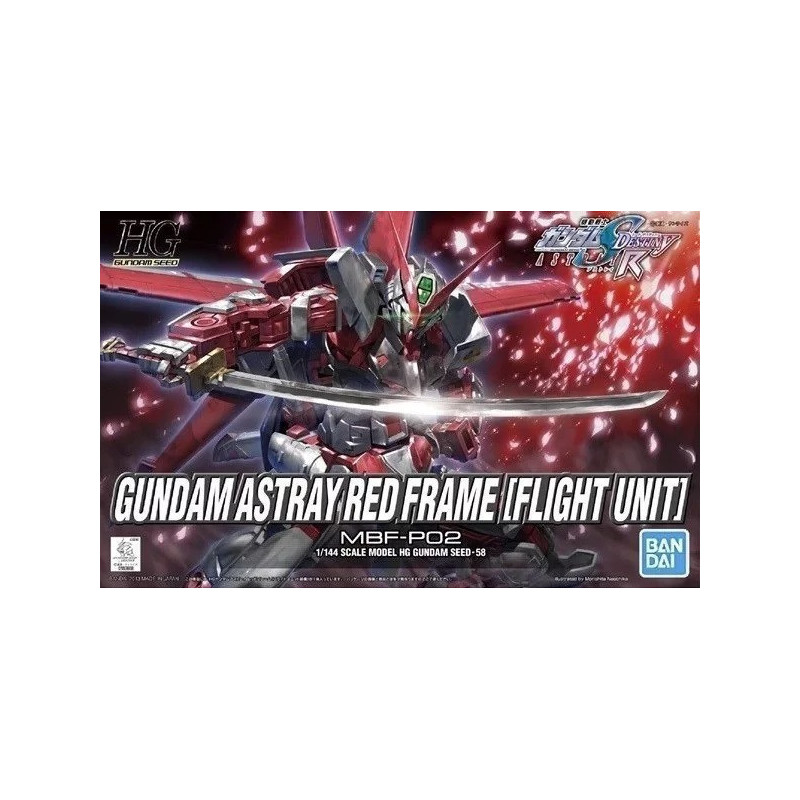 Gundam - HG 1/144 Seed Astray Red Frame Flight Unit