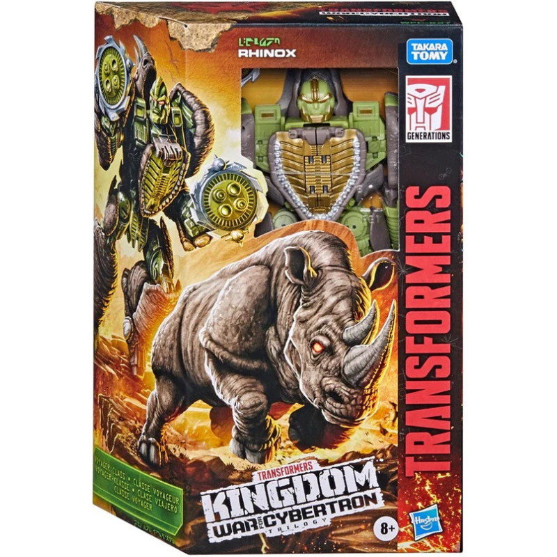 Transformers - Generation War For Cybertron : Kingdom - Figurine Rhinox