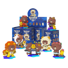 BT21 Line Friends - Figurine Kwistal Horoscope Series 1 EXEMPLAIRE ALÉATOIRE