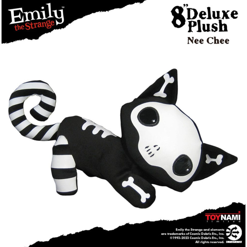 Emily The Strange - Peluche Nee Chee 20 cm