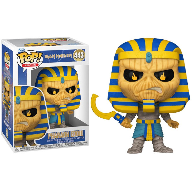 Iron Maiden - Pop! Albums - Pharaoh Eddie n°443