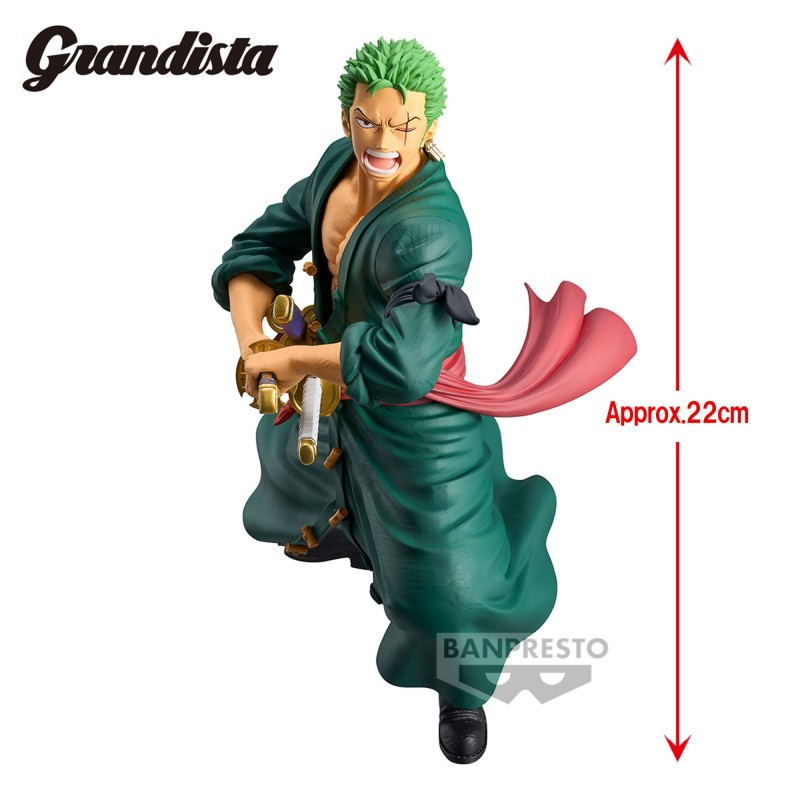 One Piece - Figurine Grandista : Roronoa Zoro 