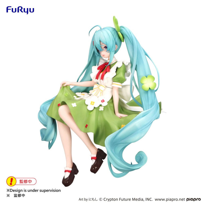 JUIN 2025 : Hatsune Miku - Figurine Noodle Stopper Flower Fairy Clover 15 cm