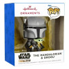 Star Wars : The Mandalorian - Pop! - Ornement de sapin Mando & Grogu