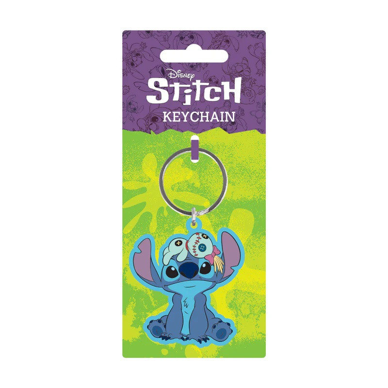 Disney : Lilo & Stitch - Porte-clé PVC Stitch & Scrump