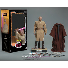 Star Wars : Episode II - Figurine Mace Windu Hot Toys