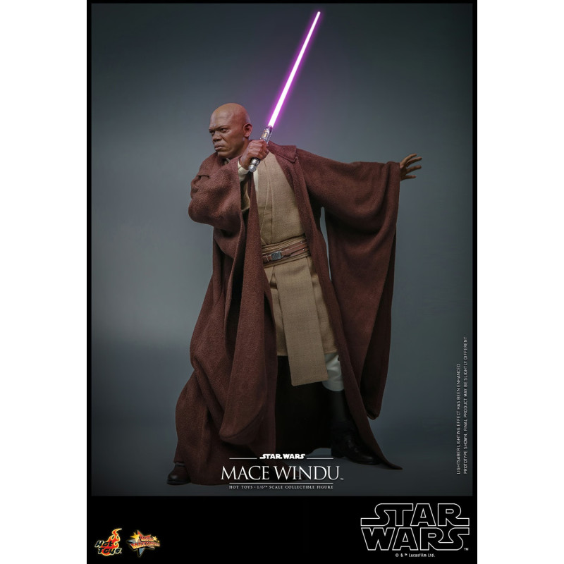 Star Wars : Episode II - Figurine Mace Windu Hot Toys