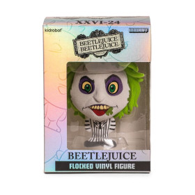 Beetlejuice - Figurine Bhunny floquée Beetlejuice Striped Suit 10 cm