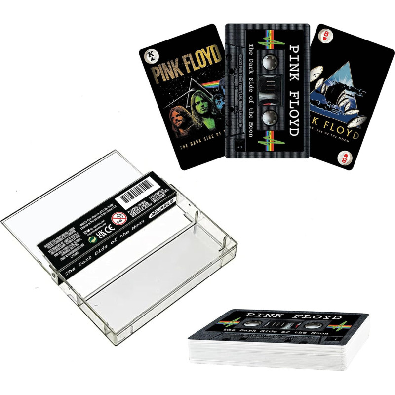 Pink Floyd - Jeu de cartes dans une cassette Dark Side of the Moon