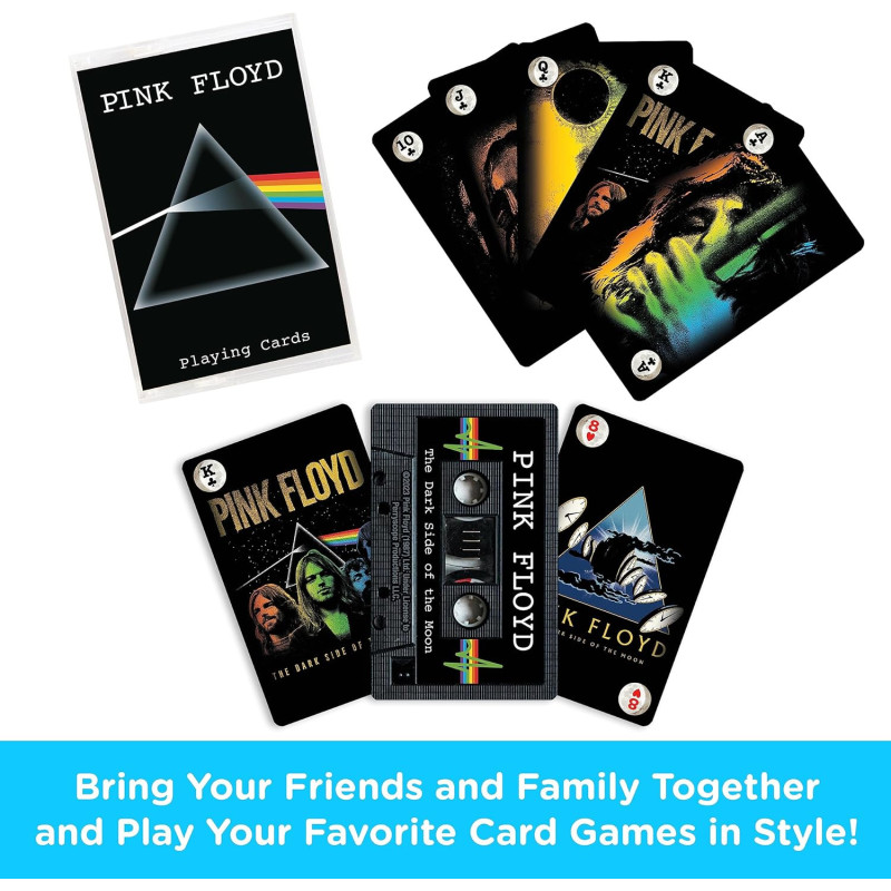 Pink Floyd - Jeu de cartes dans une cassette Dark Side of the Moon