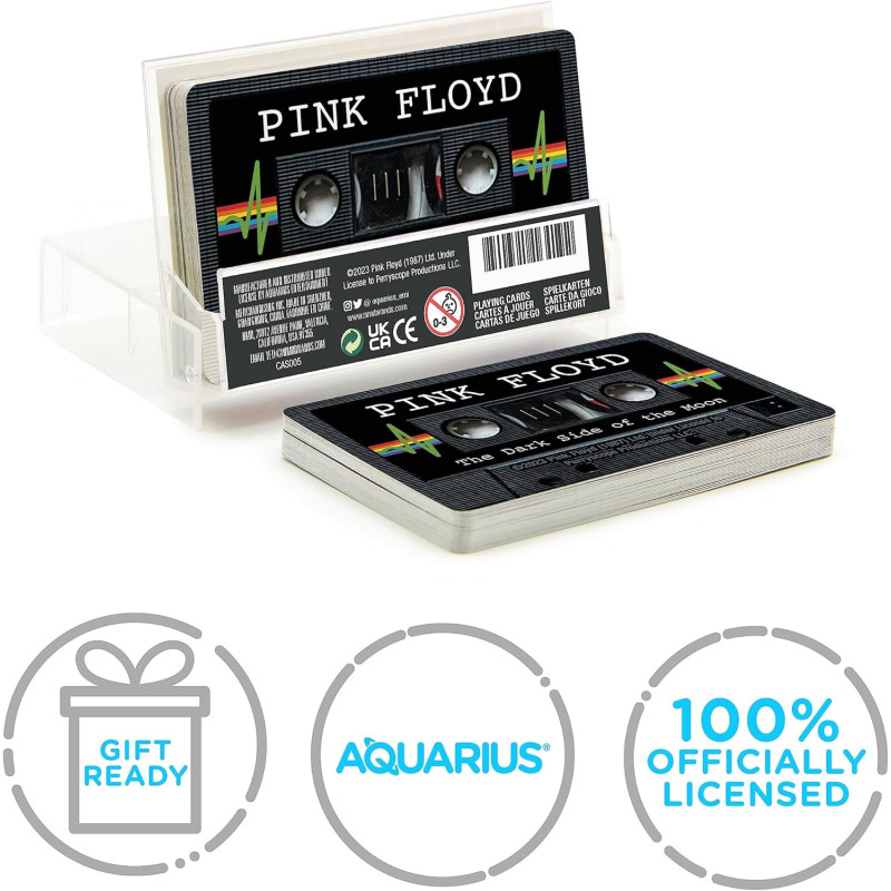 Pink Floyd - Jeu de cartes dans une cassette Dark Side of the Moon