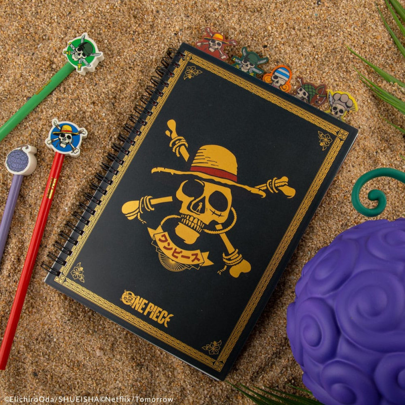 One Piece (Netflix) - Carnet A5 Straw Hat Pirates