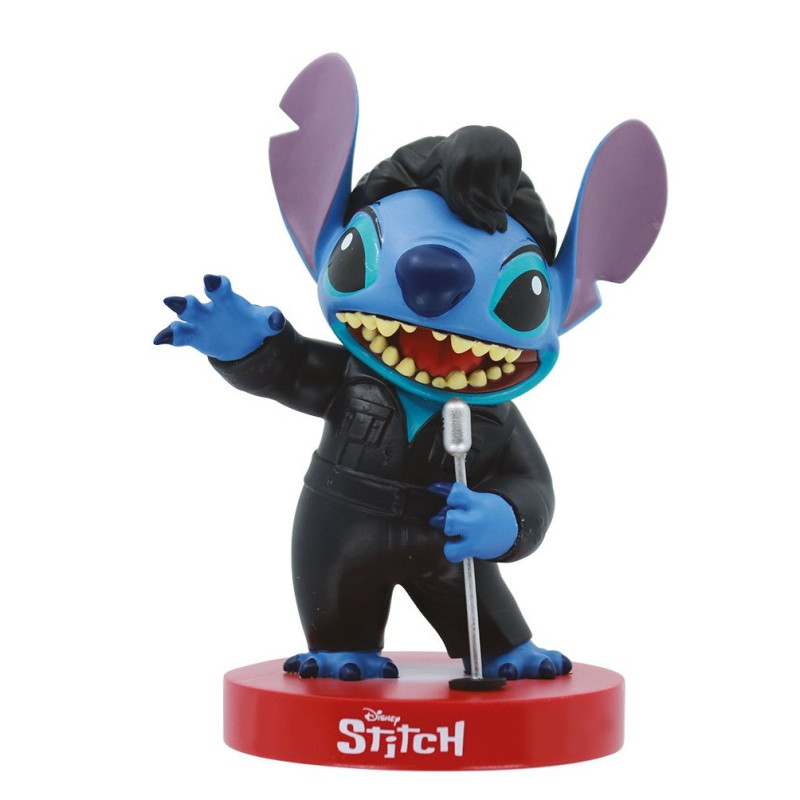 Disney - Grand Jester - Figurine Stitch Elvis Black Leather