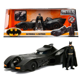 DC Comics - 1/24 1999 Batman Batmobile avec figurine