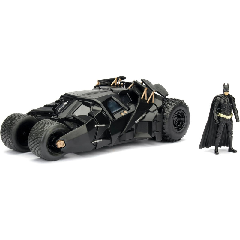 DC Comics - 1/24 2008 The Dark Knight : Batman Batmobile avec figurine